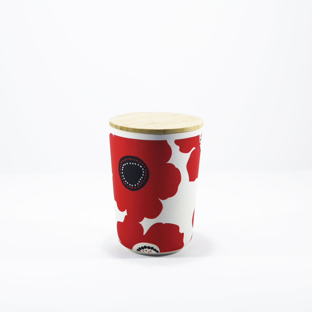 Canister - bamboo - poppi design