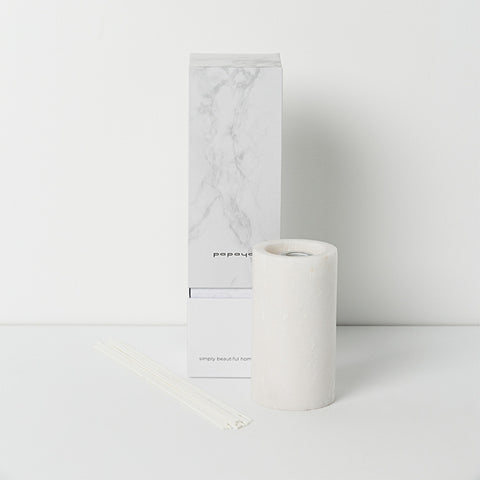 diffuser in white marble