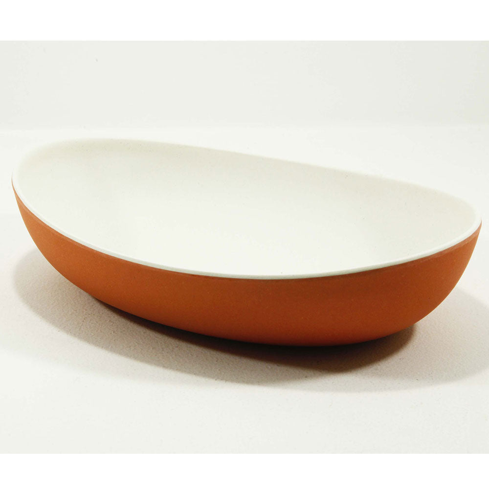 Bamboo oval bowls - large