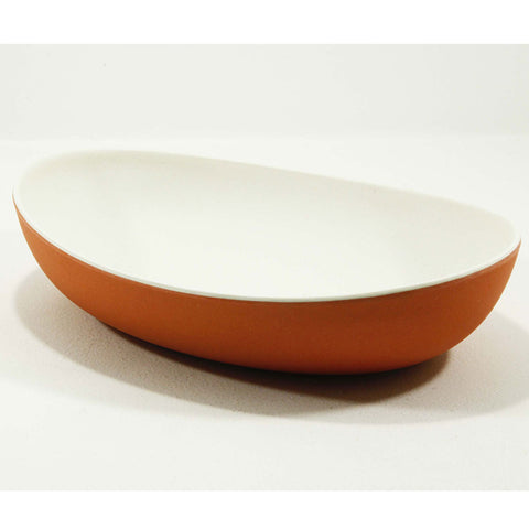 Bamboo oval bowls - large