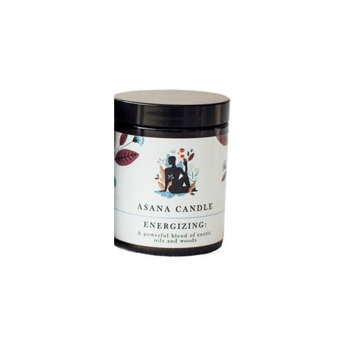 Candle energising asana collection