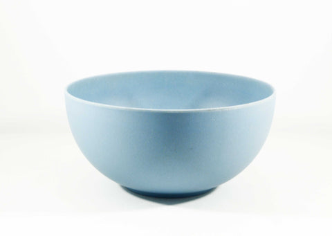 Bamboo salad bowl sky blue
