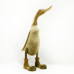 Wooden duck 45cm high