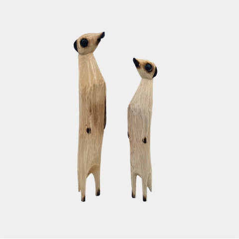 Wooden Meerkat
