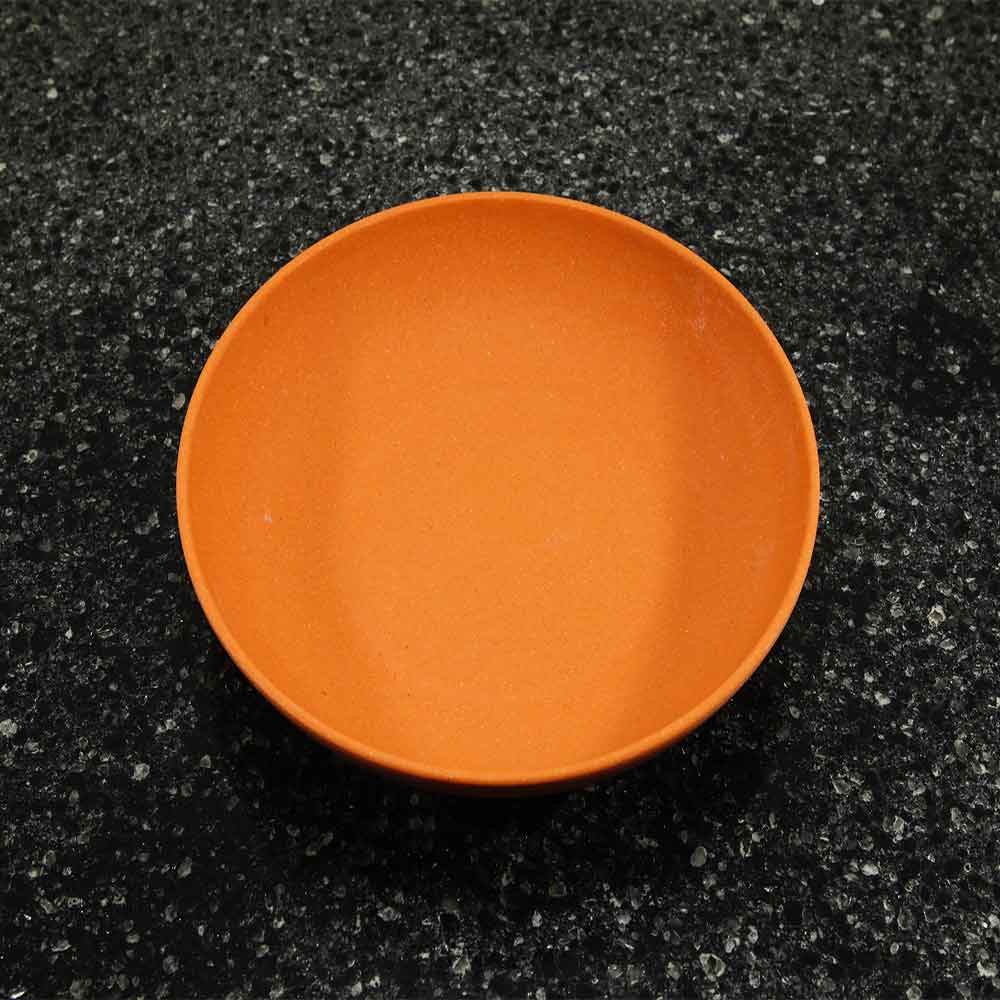 bamboo bowl tangerine