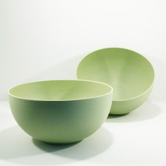 Bamboo salad  bowl mint colour